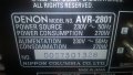 denon avr-2801-7-chanel saraund receiver-3-optical-8-s video-japan-от швеицария, снимка 18