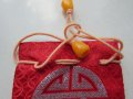 Традиционна торбичка тип пунгия от плат DELL от Монголия-11, снимка 2