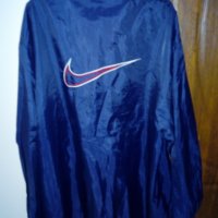 Тъмно синьо яке ветровка Nike, размер 52, снимка 4 - Якета - 23965876