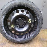 Резервна гума патерица за бмв bmw F10 и F01  17, 18, 19 и 20 цола 5x120 , снимка 3 - Гуми и джанти - 13535776