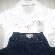Cherokee риза и дънки сколан 4-5 год, снимка 3 - Детски панталони и дънки - 17396097