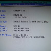 Fujitsu Lifebook S751 лаптоп на части, снимка 4 - Части за лаптопи - 23977761