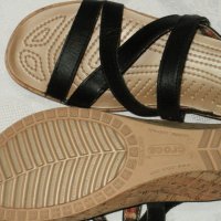 CROCS дамски нови кожа 38/39 , снимка 5 - Сандали - 25671906