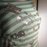 Атрактивна зелена дамска туника / блуза с дълъг ръкав, ръкави, къса рокля, дамски топ, снимка 5 - Туники - 8472139
