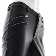 Кожен панталон марка ONLY размер М, снимка 4 - Панталони - 15409153