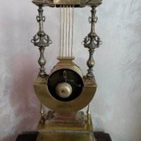 Много рядък Турски бронзов каминен  часовник/Ottoman Turkich Clock/, снимка 14 - Колекции - 21102895