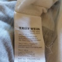 Дам.тенеска-"Tally Weijl"-/полеистер+вискоза/-бяла. Закупен от Италия., снимка 11 - Тениски - 22026857
