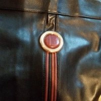 Дам.чанта-"BIJOU"-/изк.кожа/-черна+кафяво. Закупена от Италия., снимка 6 - Чанти - 22401944
