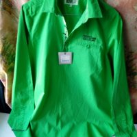 Зелена риза KIWI mini pris на VOICE UNIFORM размер 36 , снимка 1 - Ризи - 24438832
