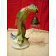 Продавам старинна настолна порцеланова лампа, снимка 3 - Антикварни и старинни предмети - 13923405
