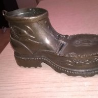 РЕТРО Обувка-made in italy-15х8х6см-внос швеицария, снимка 4 - Антикварни и старинни предмети - 17809137