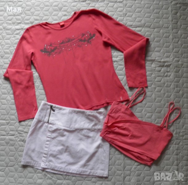 Дамски лот пола блуза и бюстие, снимка 1