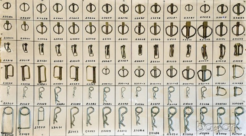 Осигурителни щифтове /щекери, крепежни изделия / за трактори, камиони и др., снимка 1