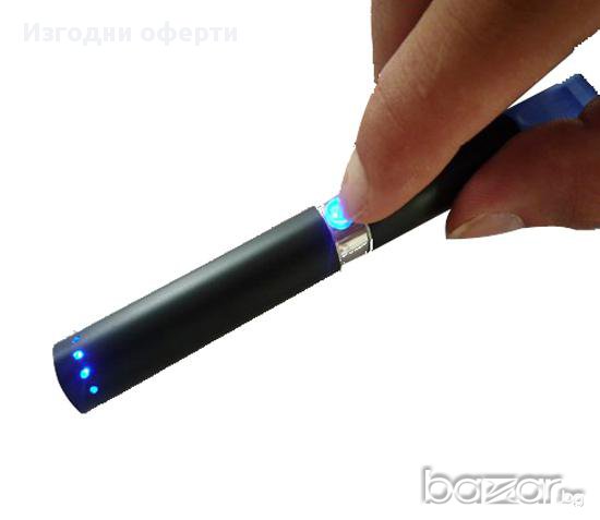 Луксозна електронна цигара eGo с диоден индикатор - 650mAh (2 бр в комплект), снимка 1