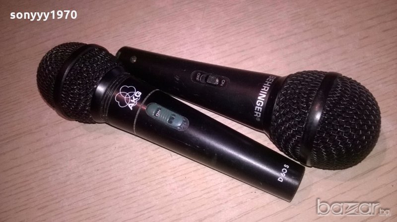 akg & behringer-profi microphone-внос швеицария, снимка 1