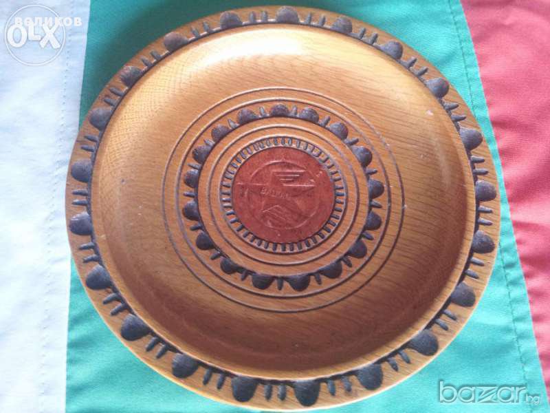 Дъбово пано БГА Балкан перфектно запазено получавате това което ви, снимка 1