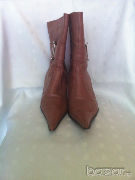 Дамски боти "GIDO" естествена кожа, снимка 1