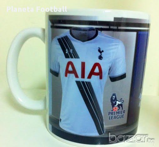 Уникална Фен Чаша на Тотнъм с Ваше име и номер!Tottenham Hotspurs, снимка 2 - Фен артикули - 7192001
