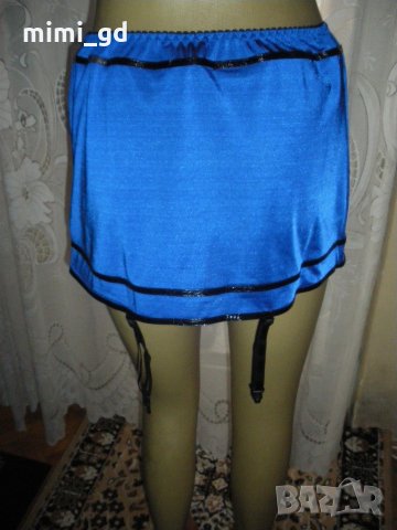 НАМАЛЕН!Жартиерен колан в син цвят, снимка 3 - Бельо - 21997271