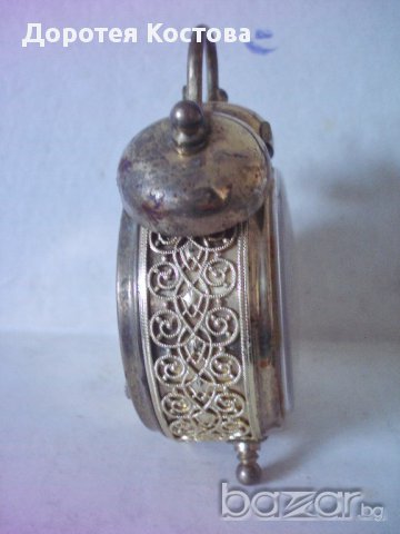Стар бронзов часовник - работещ, снимка 8 - Антикварни и старинни предмети - 13483735