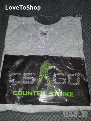 CS GO Counterstrike 5-6 г. 116 см, НОВА детска блуза, снимка 1 - Детски Блузи и туники - 22928671