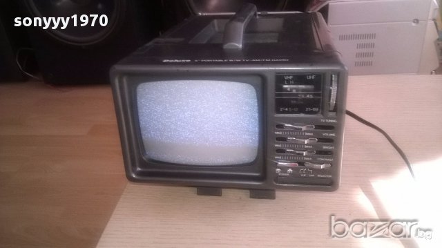 Deluxe tv/radio-12v/220v-30х20х13см-внос швеицария, снимка 11 - Телевизори - 16638251