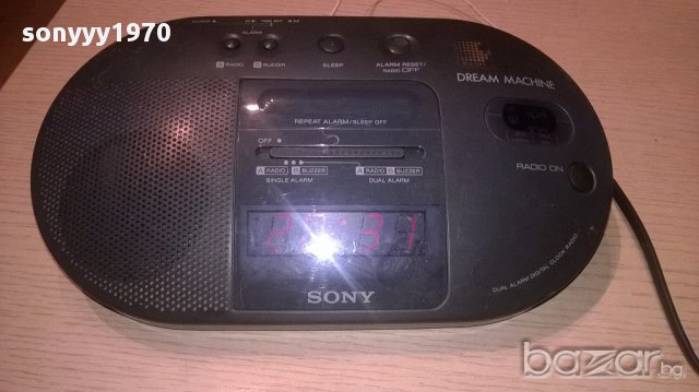 Sony-радио часовник-внос швеицария, снимка 6 - Ресийвъри, усилватели, смесителни пултове - 16021973