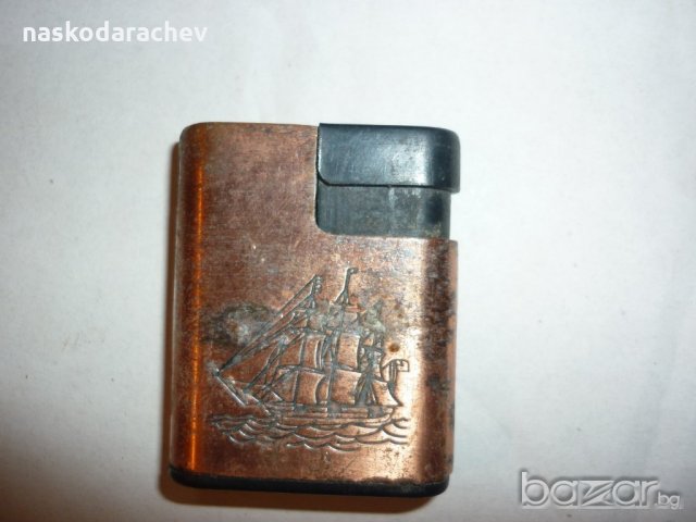 Оригинална корейска ретро запалка Краун с кораб, снимка 10 - Антикварни и старинни предмети - 20625730