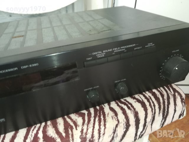 yamaha dsp-e390 sound processor-внос швеицария, снимка 3 - Ресийвъри, усилватели, смесителни пултове - 23148070