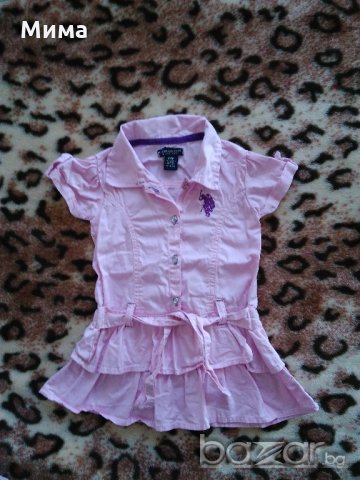Детска рокличка U.S.Polo, снимка 1 - Бебешки рокли - 21443029