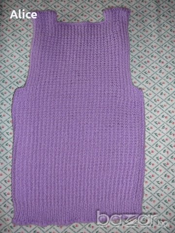 Ново плетено пуловерче - ръст до 110 см, снимка 4 - Други - 19991960