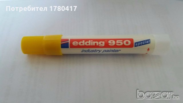 индустриален маркер 10мм EDDING 950, нов, японски. Внос от Германия.