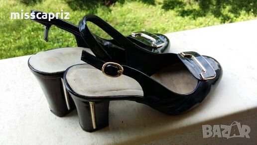 Елегантни обувки с ток, снимка 5 - Дамски обувки на ток - 21639663