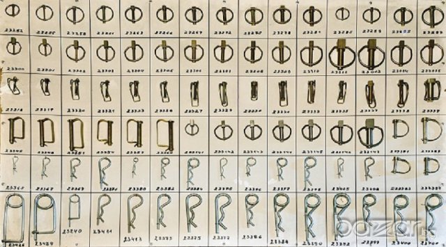 Осигурителни щифтове /щекери, крепежни изделия / за трактори, камиони и др.