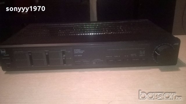 dual cv6010 amplifier-внос швеицария, снимка 2 - Ресийвъри, усилватели, смесителни пултове - 19133926