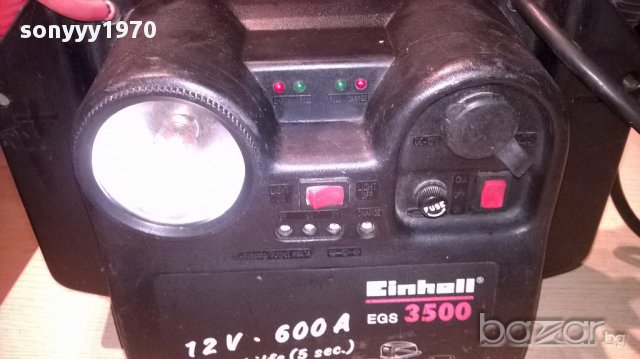 Einhell egs 3500-12v 600a-starthilfe-внос швеицария, снимка 5 - Аксесоари и консумативи - 15172796