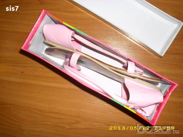 нежни розови сандали 36 номер внос от Англия, снимка 4 - Сандали - 10951542