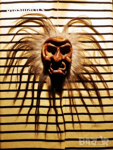 маска от дърво, снимка 1