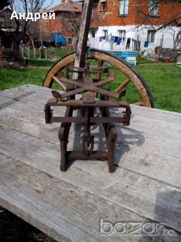 Стар кантар,везна, снимка 2 - Антикварни и старинни предмети - 21238184