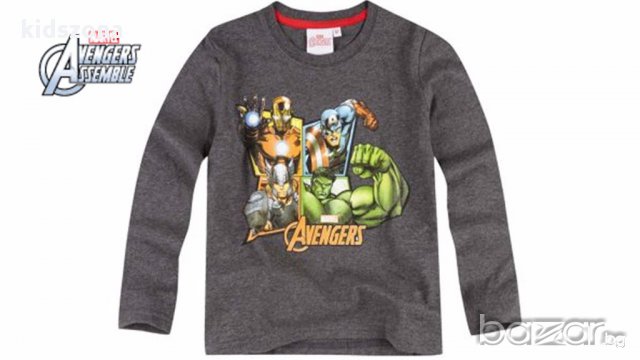 Детска блуза Avengers за 6, 9, 10 и 12 г. - М4-6, снимка 3 - Детски Блузи и туники - 16287275