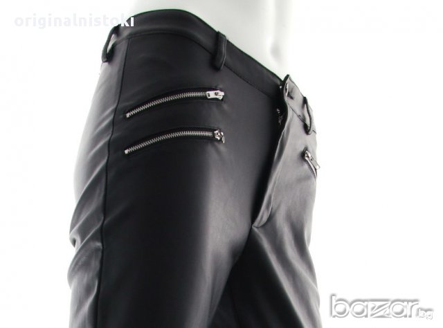 Кожен панталон марка ONLY размер М, снимка 4 - Панталони - 15409153