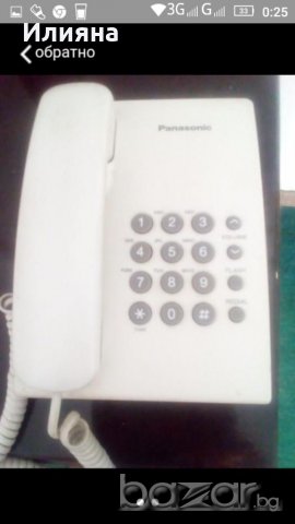 Стационарен телефон Панасоник, снимка 1 - Стационарни телефони и факсове - 20450192