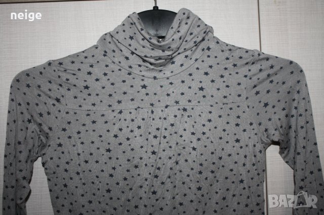 Нов дънков гащеризон слим Н&М с блузка (6-8 г), снимка 5 - Детски Блузи и туники - 22393901