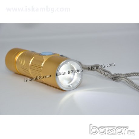 USB акумулаторен LED фенер - код 515, снимка 5 - Други - 13594459