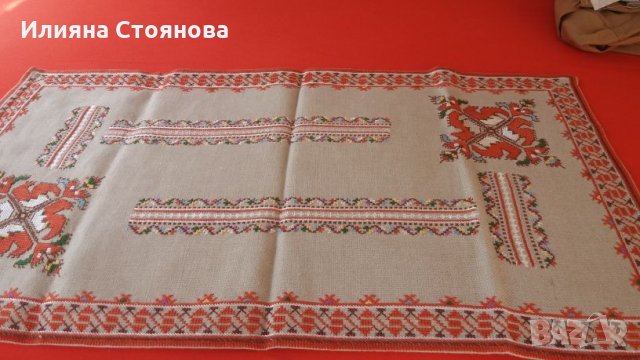 Ръчно изработени тъкани плетени на една кука карета , снимка 6 - Декорация за дома - 22666195