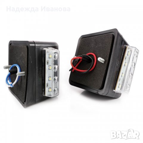 ЛЕД габарит за таван кабина на Ford Transit MK5/MK6., снимка 2 - Аксесоари и консумативи - 24847935