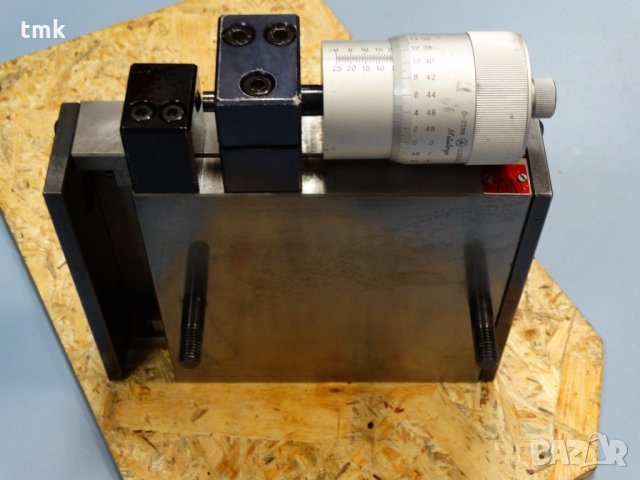 Прецизна маса с микрометричен винт Mitutoyo, снимка 7 - Резервни части за машини - 24199157