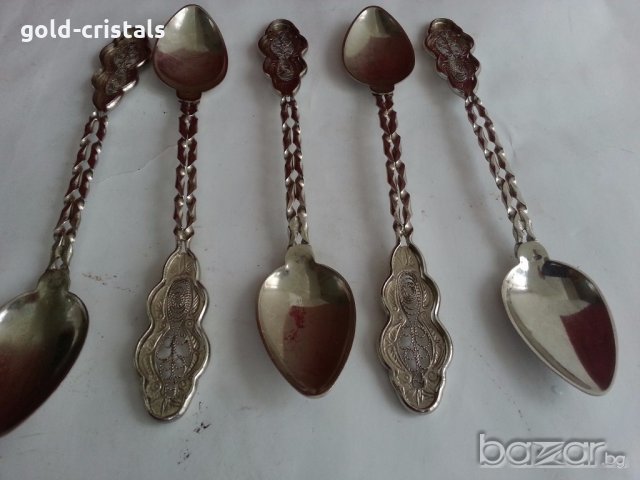  вилици и лъжици филигран, снимка 5 - Антикварни и старинни предмети - 19994504