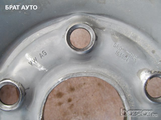 Джанти Железни 16' за Vw, снимка 7 - Гуми и джанти - 8581083