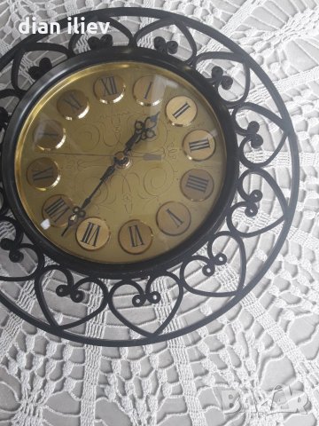 Стар Стенен часовник- Янтар, снимка 18 - Антикварни и старинни предмети - 24310369